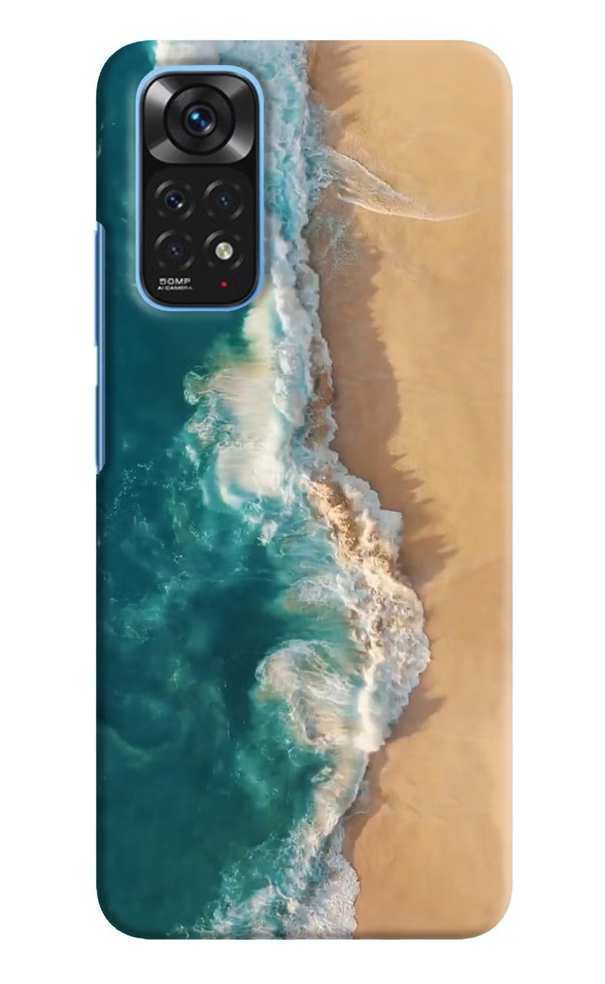 Ocean Beach Redmi Note 11/11S Hard Case Back Cover by Casekaro