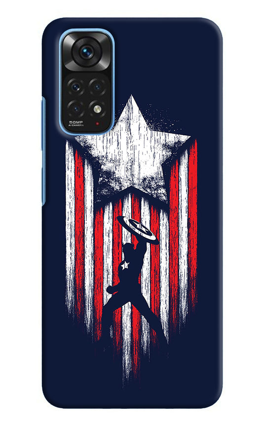 Captain America Marvel Art Redmi Note 11/11S Back Cover