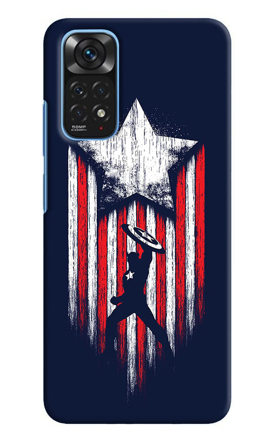Captain America Marvel Art Redmi Note 11/11S Hard Case Back Cover by Casekaro
