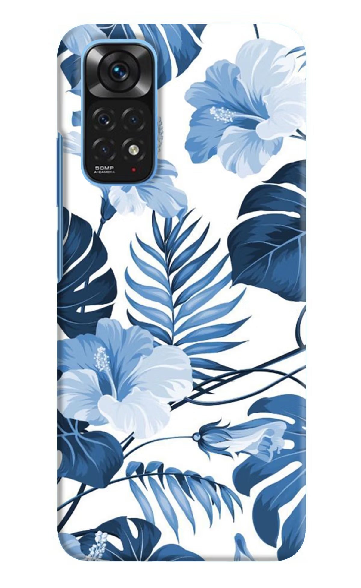 Fabric Art Redmi Note 11/11S Hard Case Back Cover by Casekaro