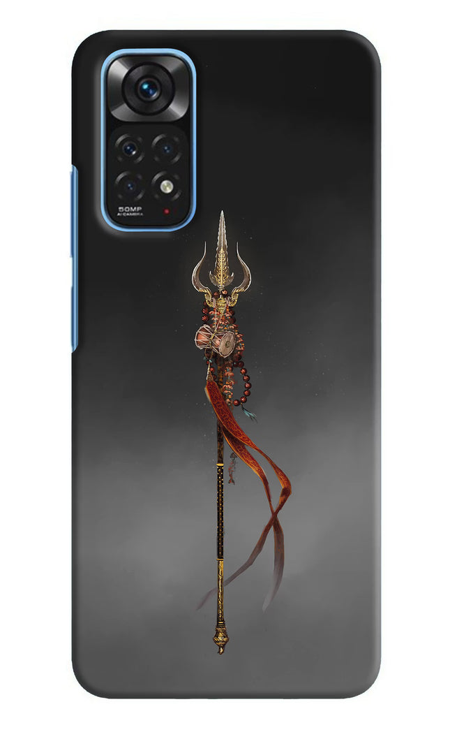 Shiv Trishul Redmi Note 11/11S Hard Case Back Cover by Casekaro