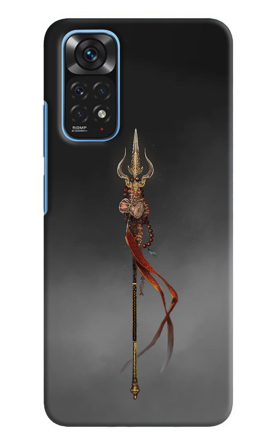 Shiv Trishul Redmi Note 11/11S Back Cover, Hard case