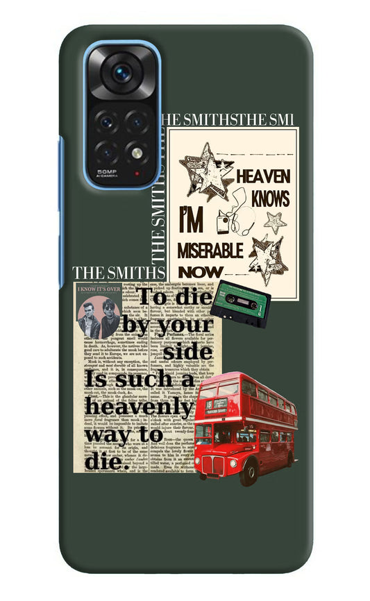 The Smiths Redmi Note 11/11S Hard Case Back Cover by Casekaro