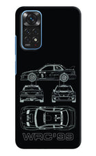 WRC'99 Redmi Note 11/11S Hard Case Back Cover by Casekaro