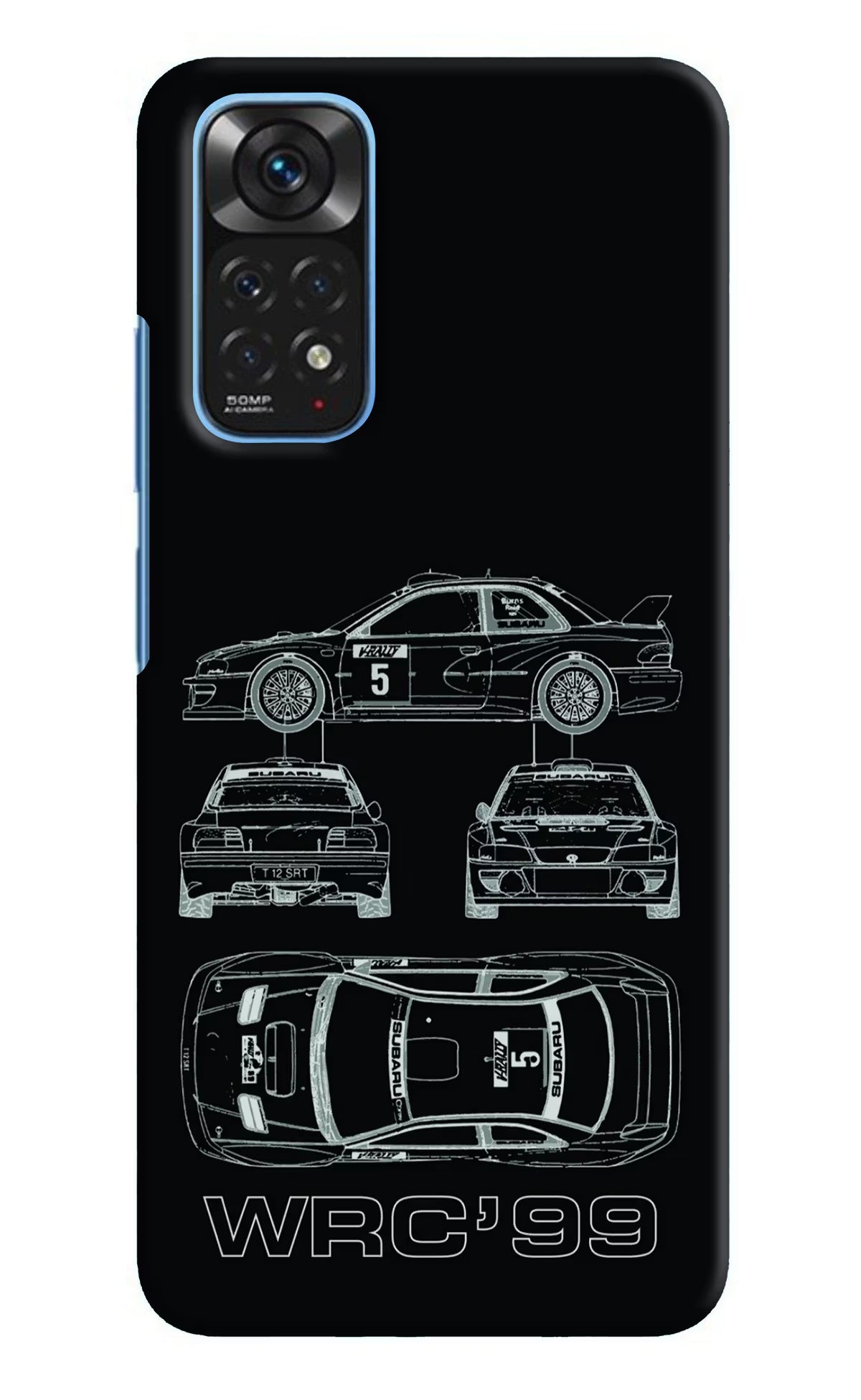 WRC'99 Redmi Note 11/11S Hard Case Back Cover by Casekaro