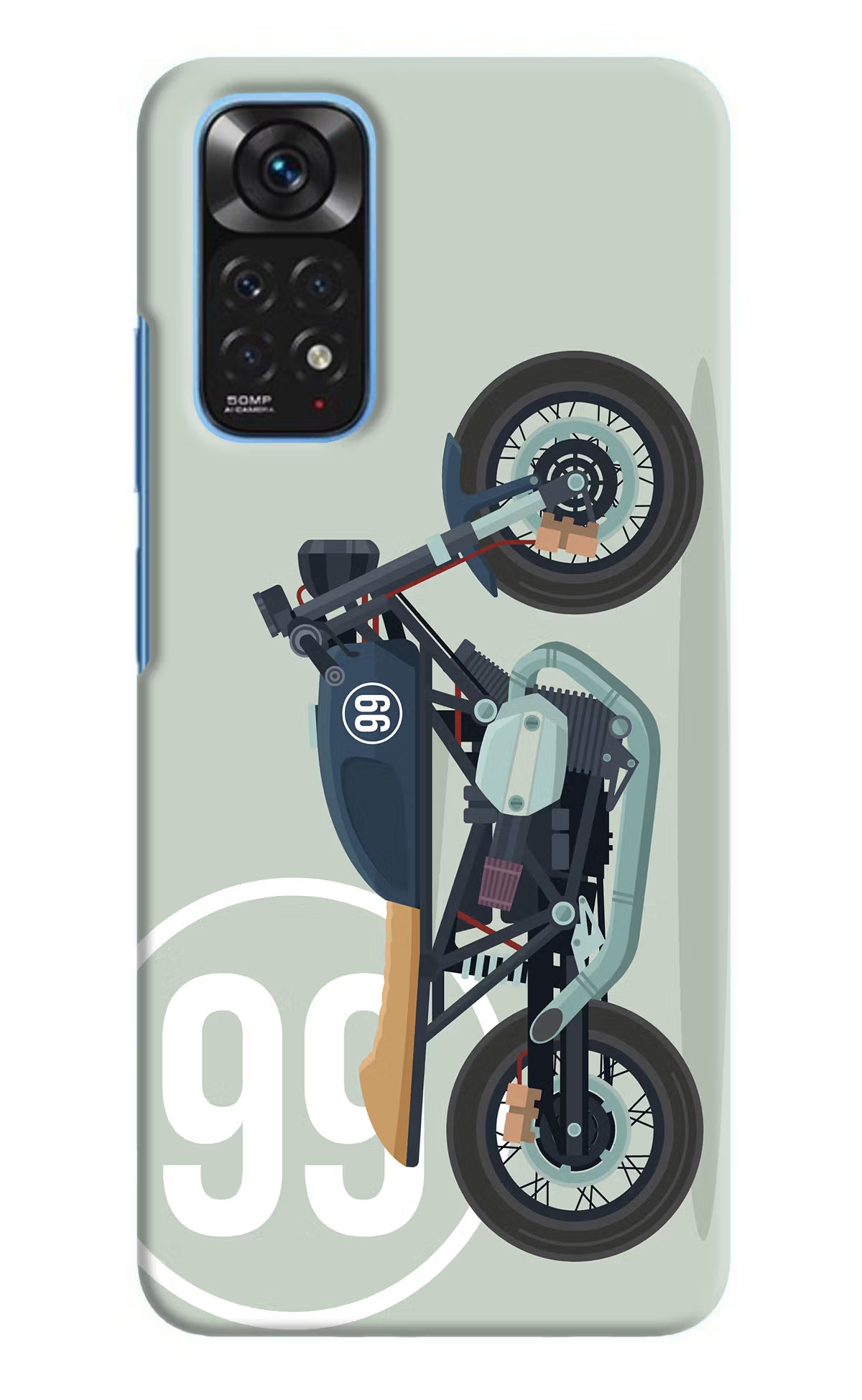 Classic Cafe Racer 99 Redmi Note 11/11S Hard Case Back Cover by Casekaro