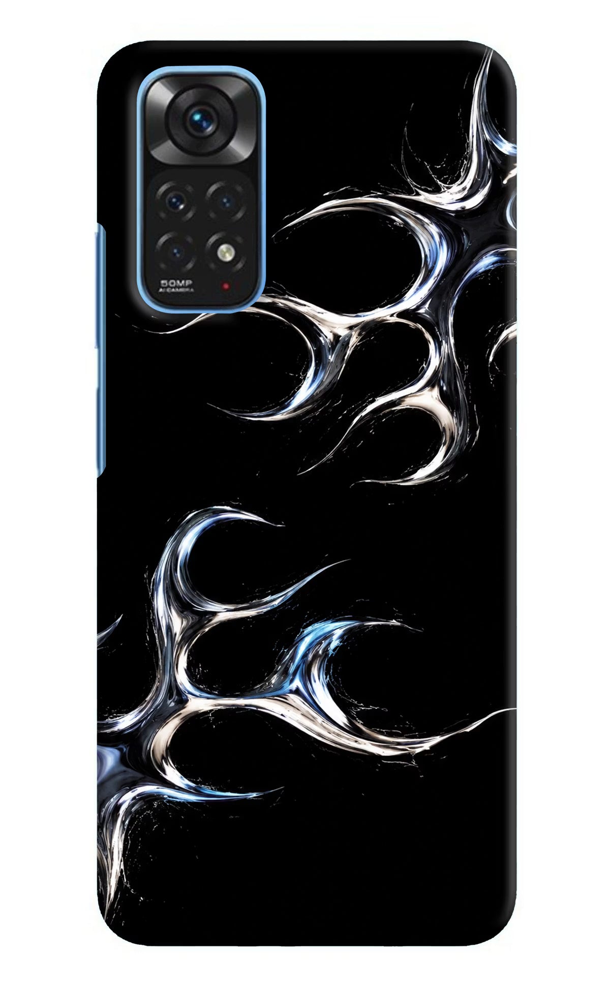 Chrome Tribal Redmi Note 11/11S Hard Case Back Cover by Casekaro