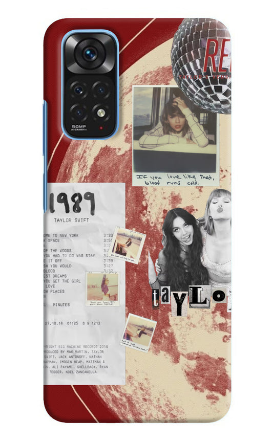 Taylor Swift Redmi Note 11/11S Back Cover