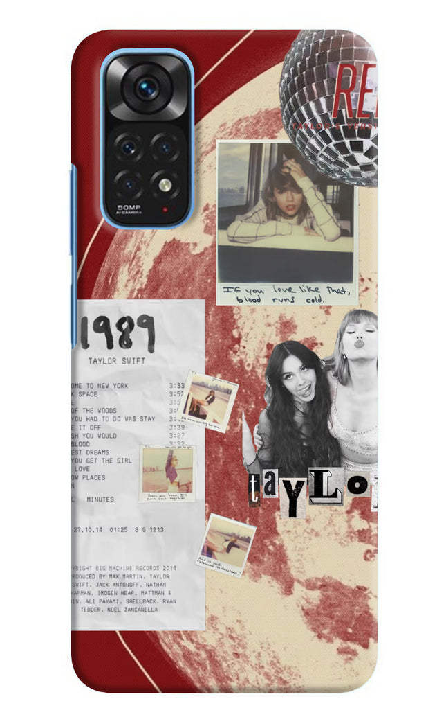Taylor Swift Redmi Note 11/11S Hard Case Back Cover by Casekaro