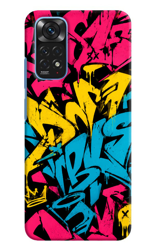 Graffiti Vibe Redmi Note 11/11S Hard Case Back Cover by Casekaro