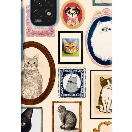 Mirror Cats Redmi Note 11/11S Hard Case Back Cover by Casekaro
