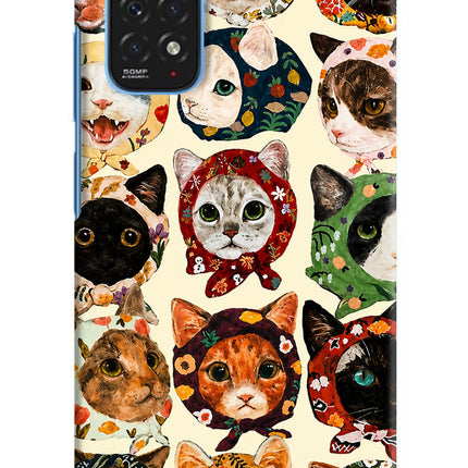 Cool Cat Redmi Note 11/11S Hard Case Back Cover by Casekaro