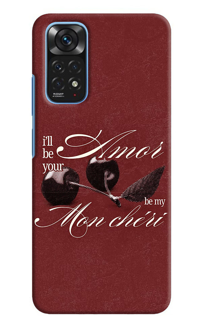 Velvet Cherry Redmi Note 11/11S Hard Case Back Cover by Casekaro