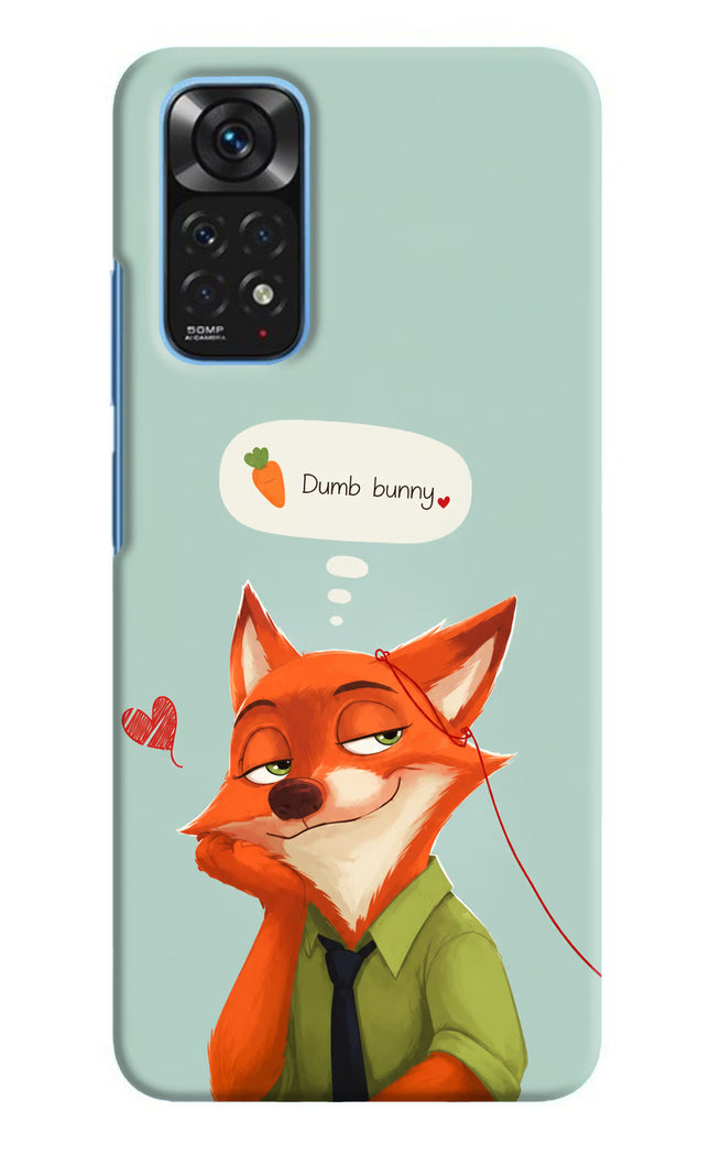 Nick Charm Redmi Note 11/11S Hard Case Back Cover by Casekaro