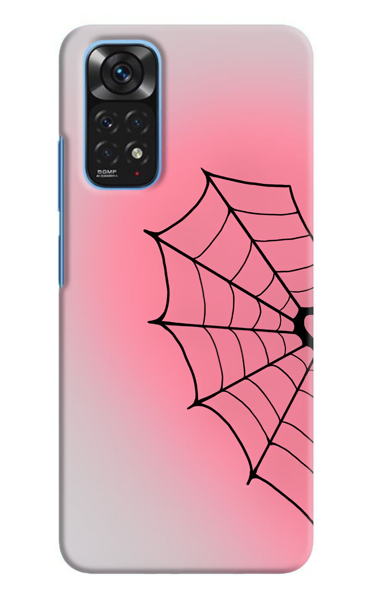 Pink Web Redmi Note 11/11S Back Cover