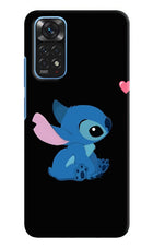 Stitch Crush Redmi Note 11/11S Hard Case Back Cover by Casekaro