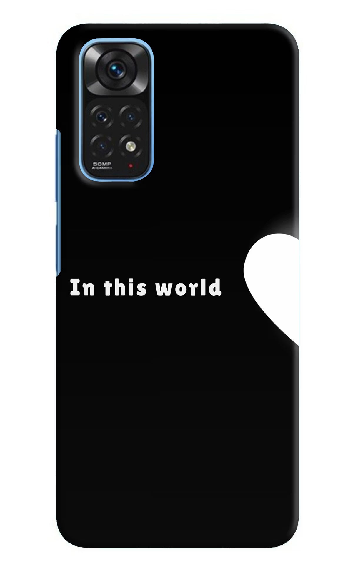 This World Redmi Note 11/11S Hard Case Back Cover by Casekaro