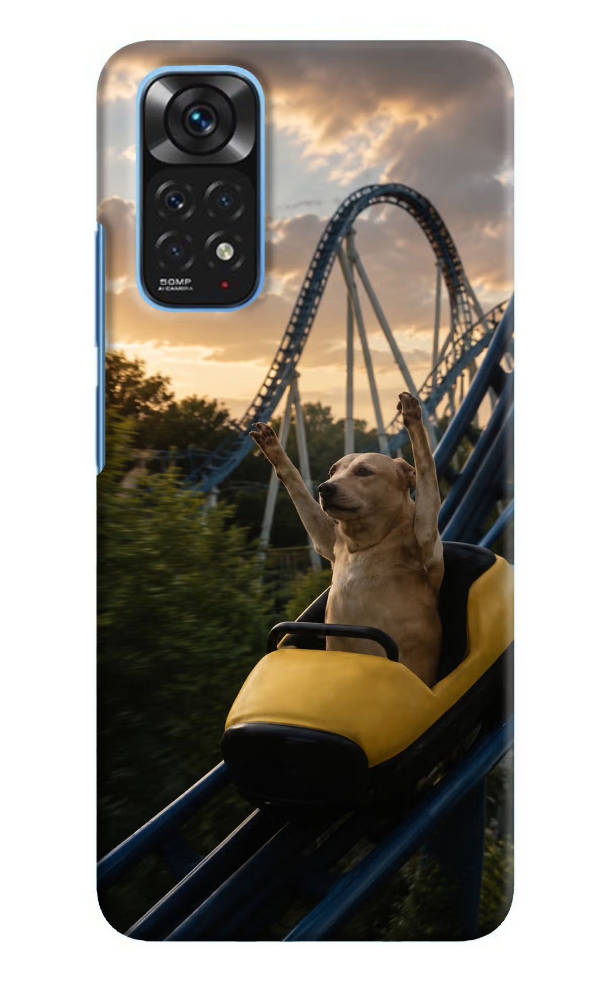 Rollercoaster Dog Redmi Note 11/11S Back Cover
