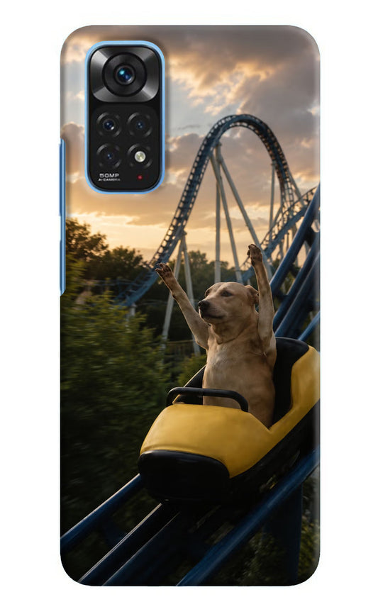 Rollercoaster Dog Redmi Note 11/11S Hard Case Back Cover by Casekaro