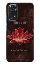 Bloom Redmi Note 11/11S Hard Case Back Cover by Casekaro