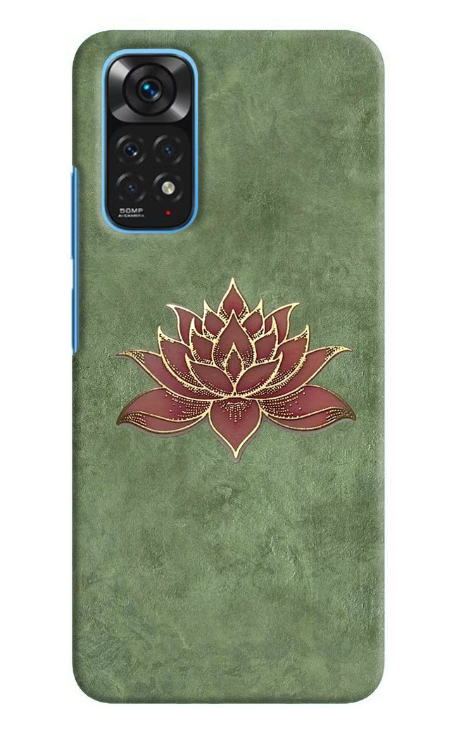 Lotus Grace Redmi Note 11/11S Hard Case Back Cover by Casekaro