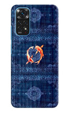 Koi Blue Redmi Note 11/11S Back Cover
