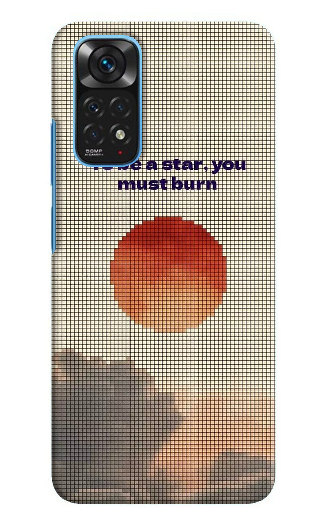 Pixel Sun Redmi Note 11/11S Hard Case Back Cover by Casekaro