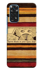 Vinyl Stripes Redmi Note 11/11S Back Cover