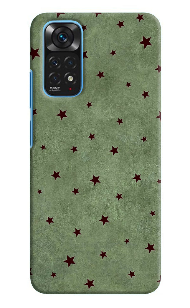 Green Stars Redmi Note 11/11S Hard Case Back Cover by Casekaro