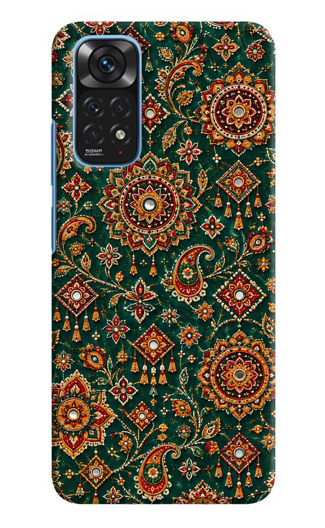 Green Pataka Redmi Note 11/11S Hard Case Back Cover by Casekaro
