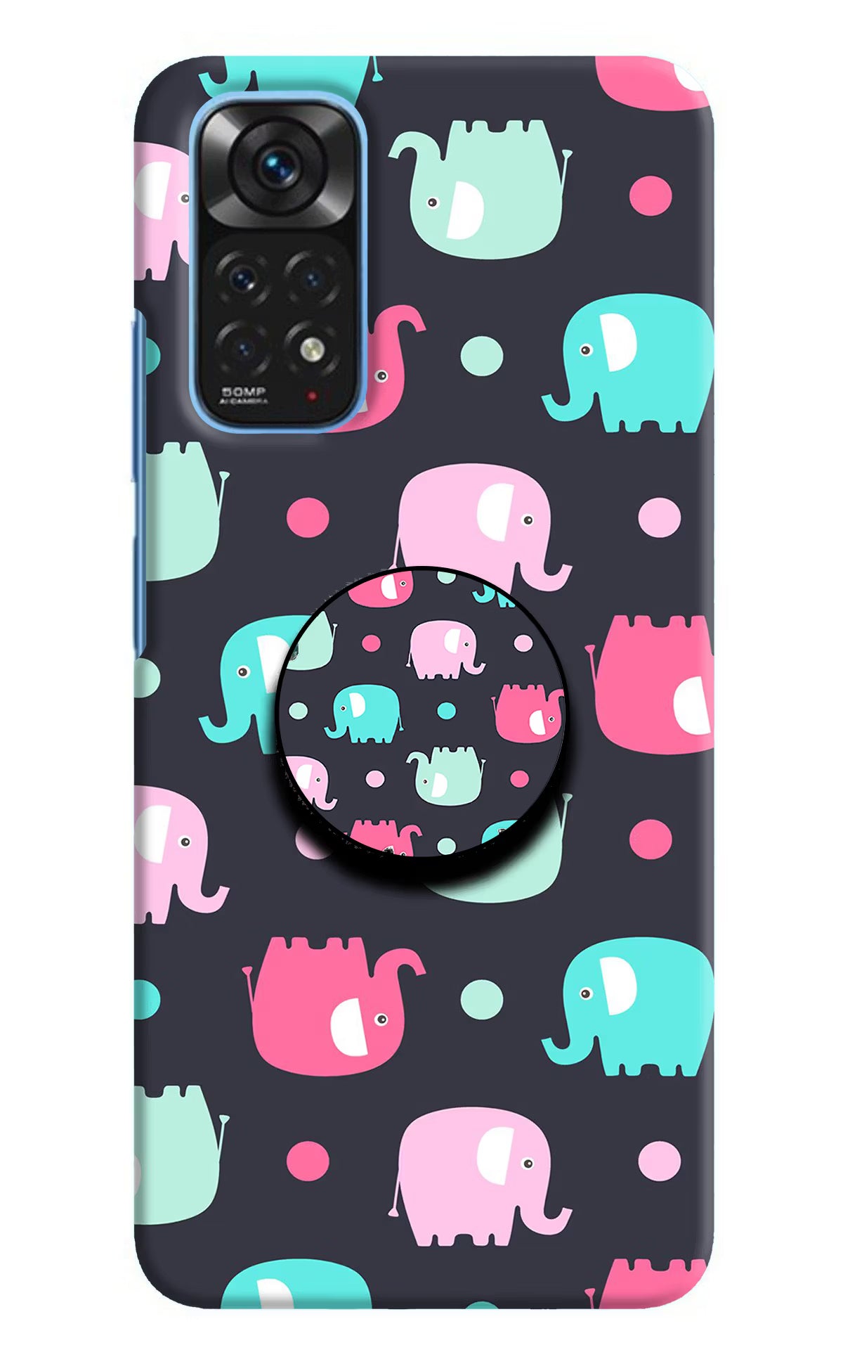 Baby Elephants Redmi Note 11/11S Pop Case by Casekaro