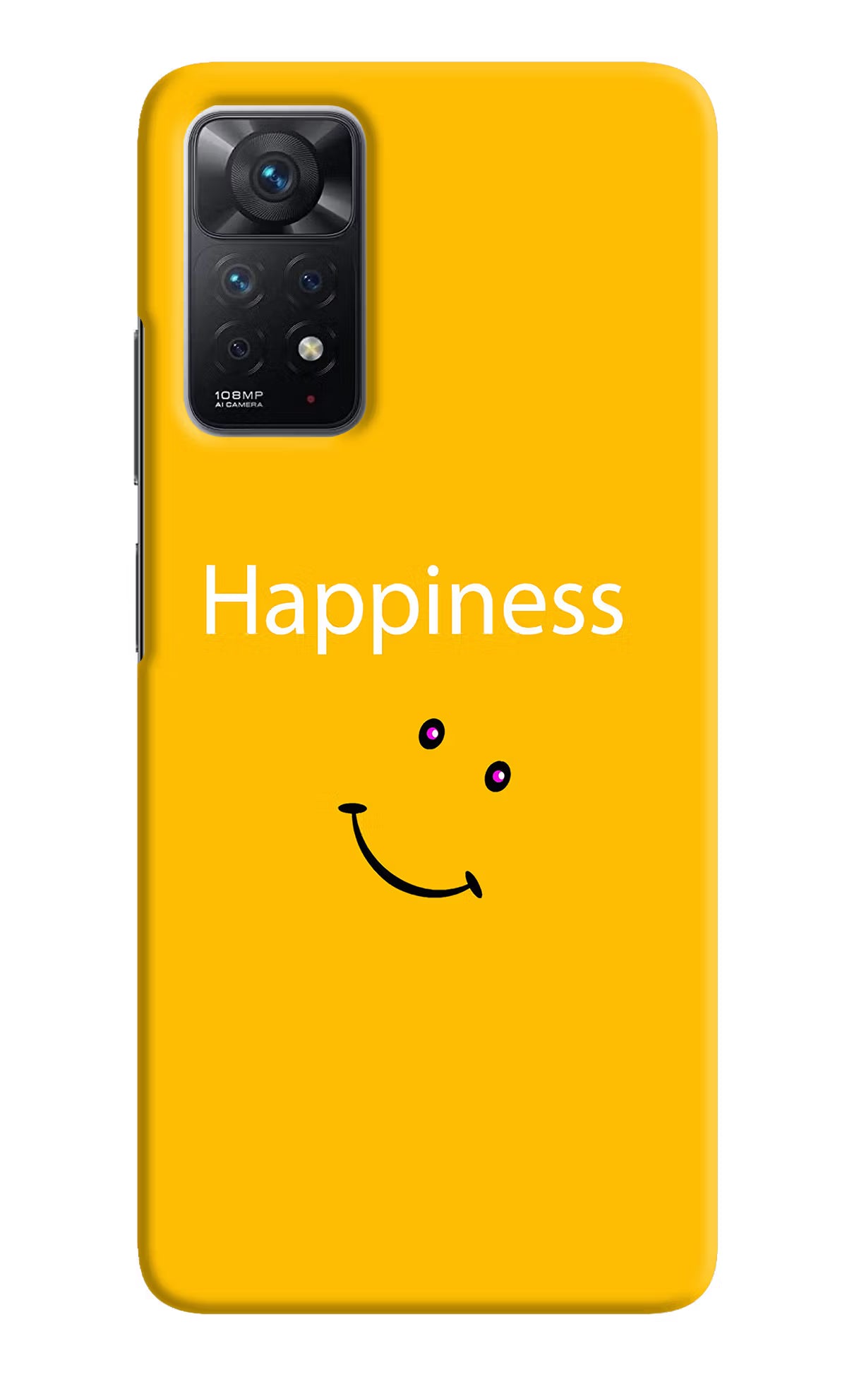 Happiness With Smiley Redmi Note 11 Pro Hard Case Back Cover by Casekaro
