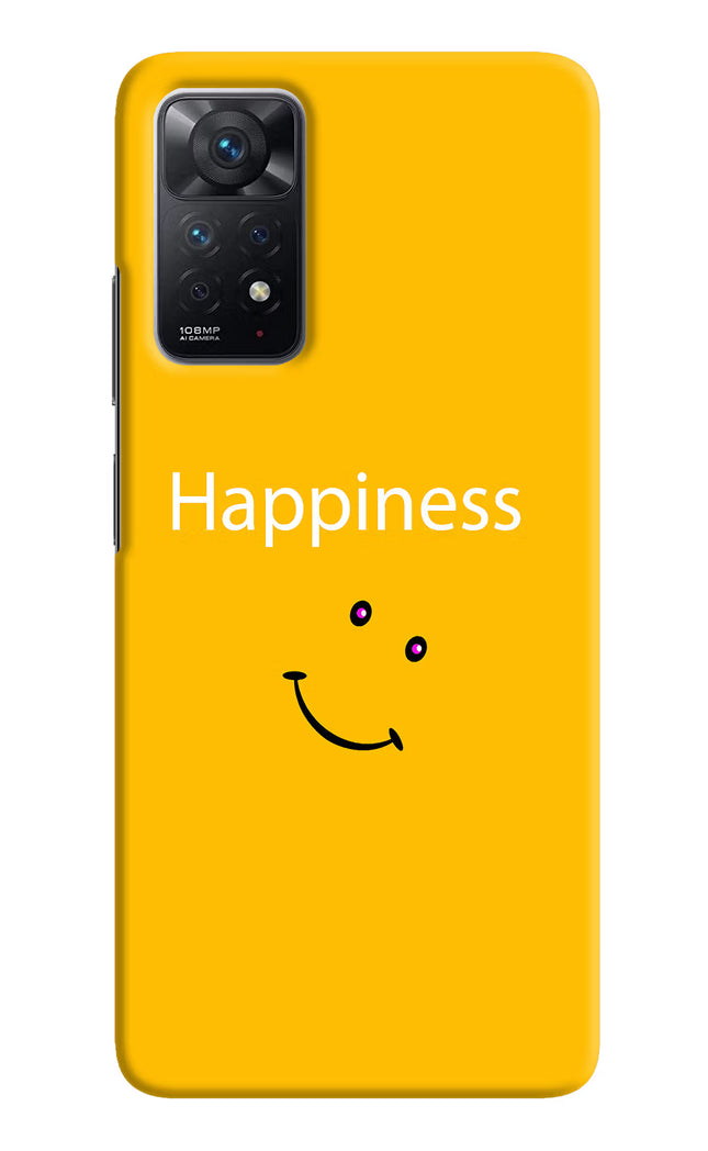 Happiness With Smiley Redmi Note 11 Pro Hard Case Back Cover by Casekaro