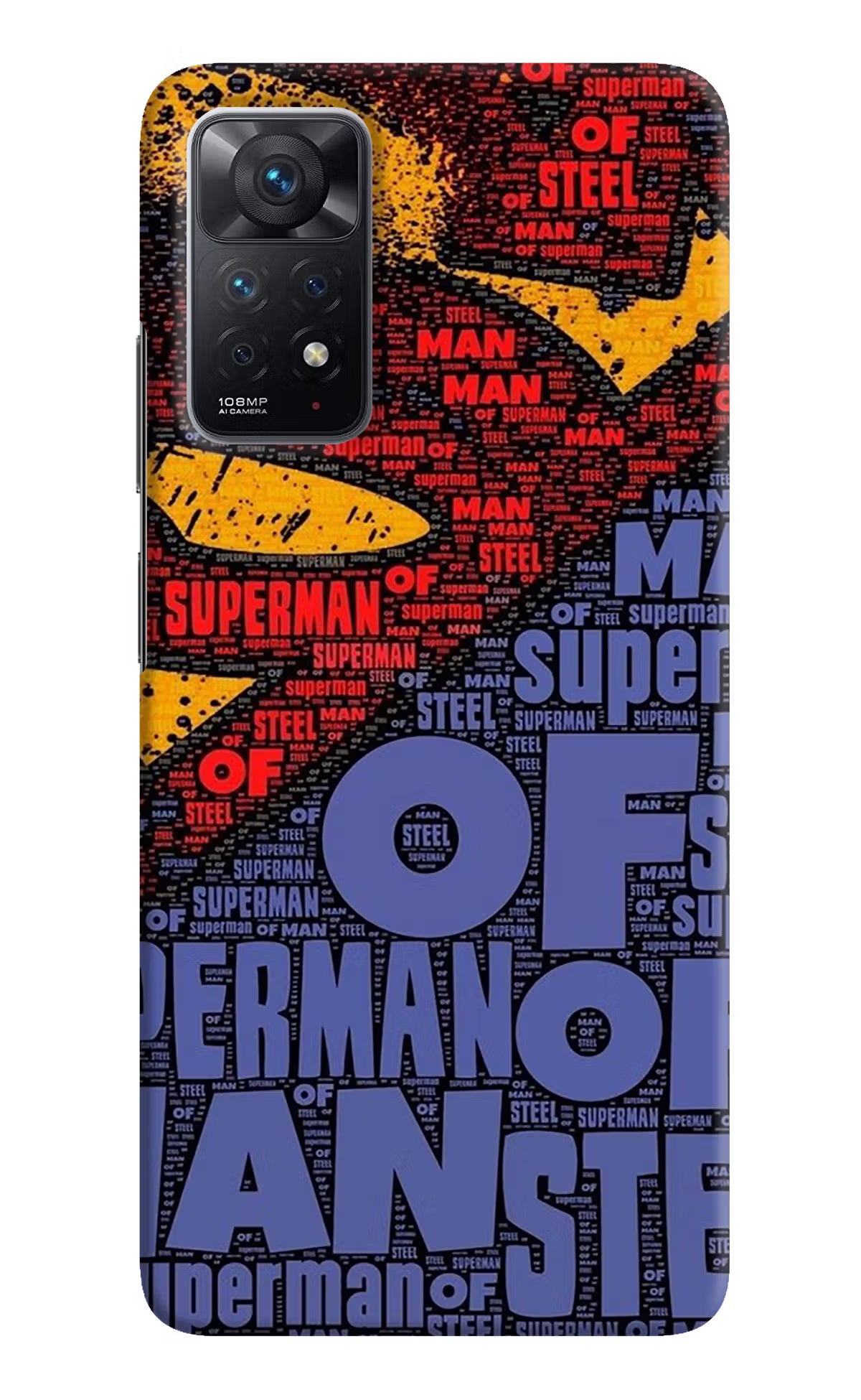 Superman Redmi Note 11 Pro Hard Case Back Cover by Casekaro
