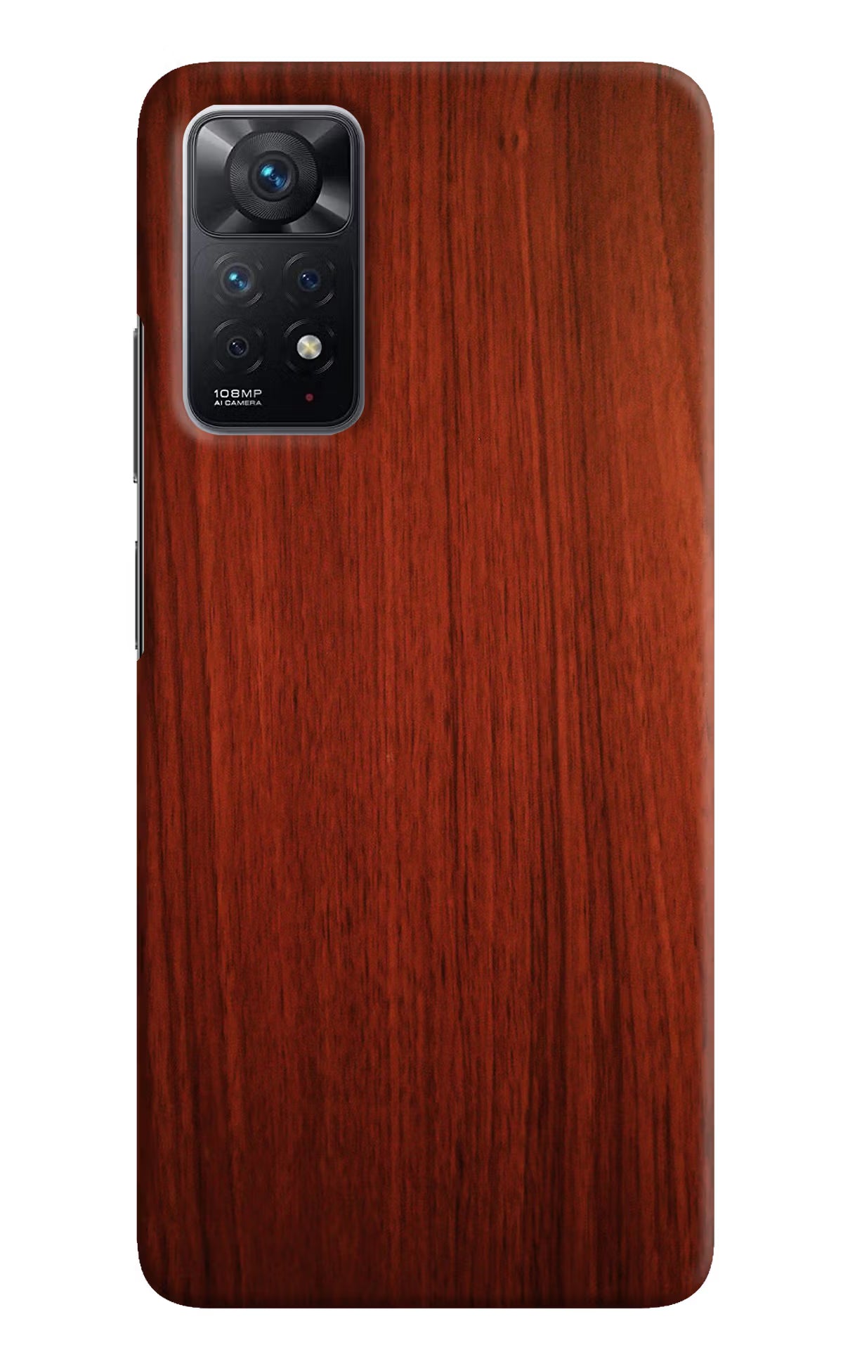 Wooden Plain Pattern Redmi Note 11 Pro Hard Case Back Cover by Casekaro