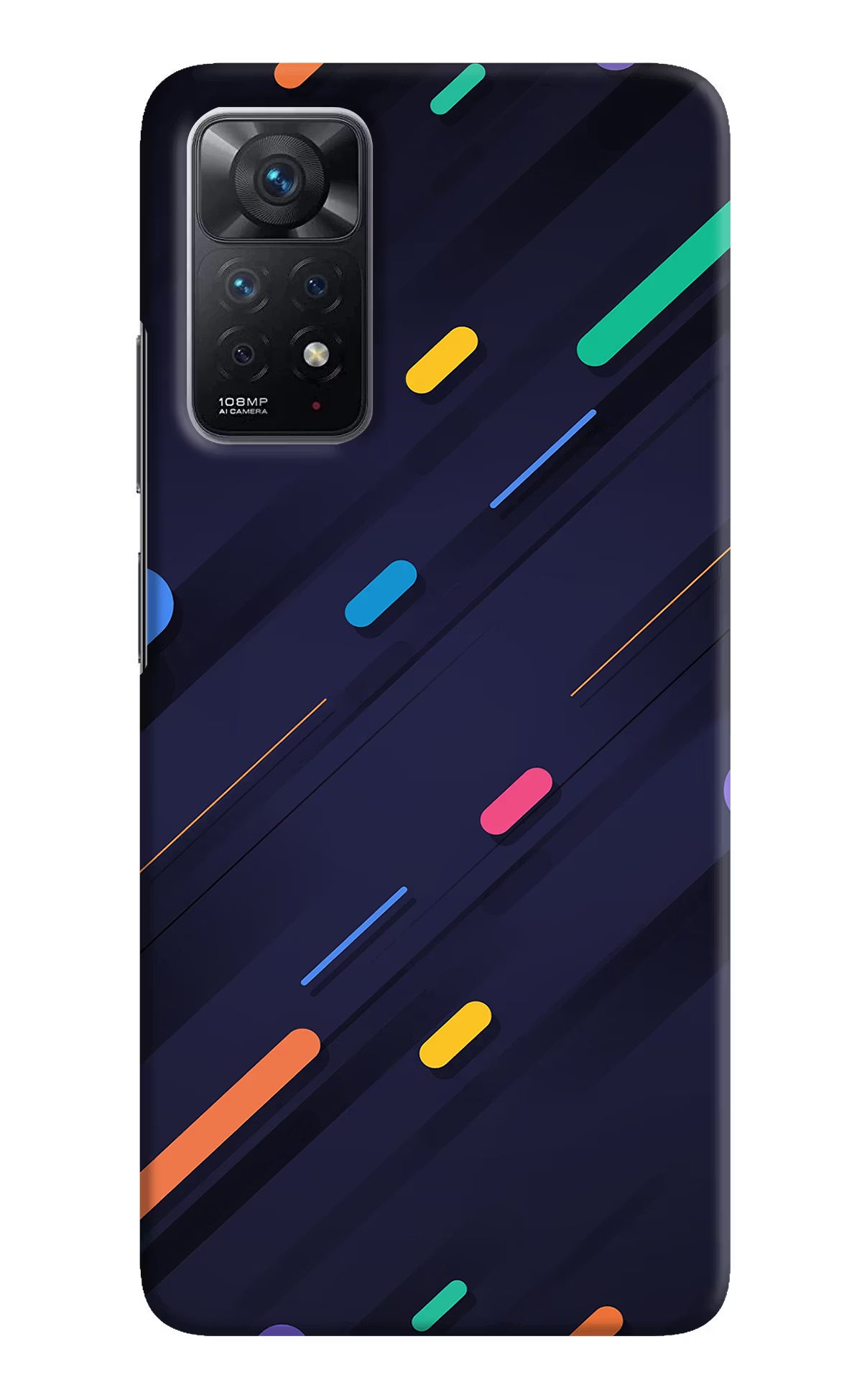 Abstract Design Redmi Note 11 Pro Hard Case Back Cover by Casekaro