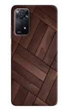 Wooden Texture Design Redmi Note 11 Pro Hard Case Back Cover by Casekaro