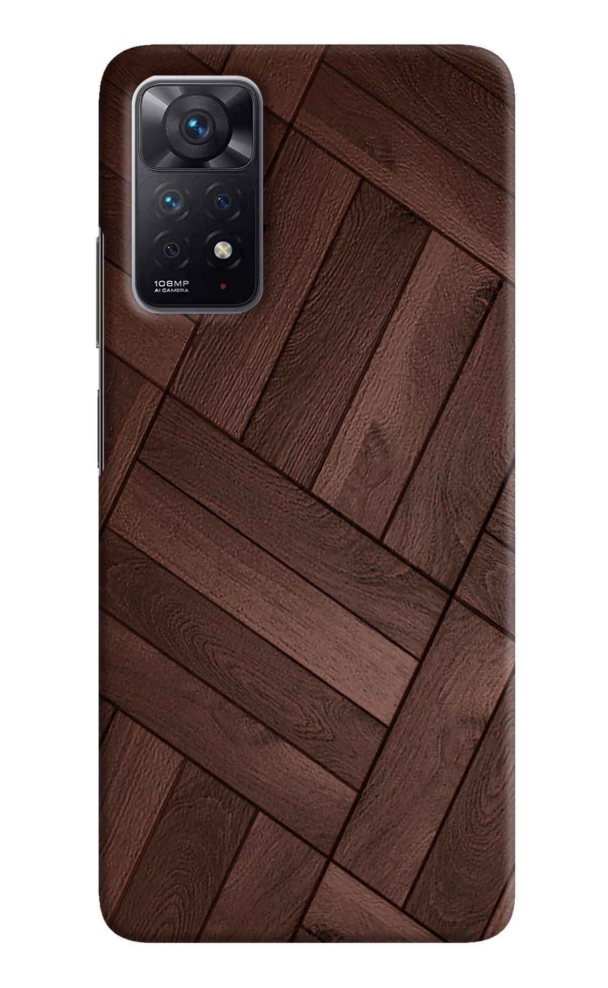 Wooden Texture Design Redmi Note 11 Pro Hard Case Back Cover by Casekaro