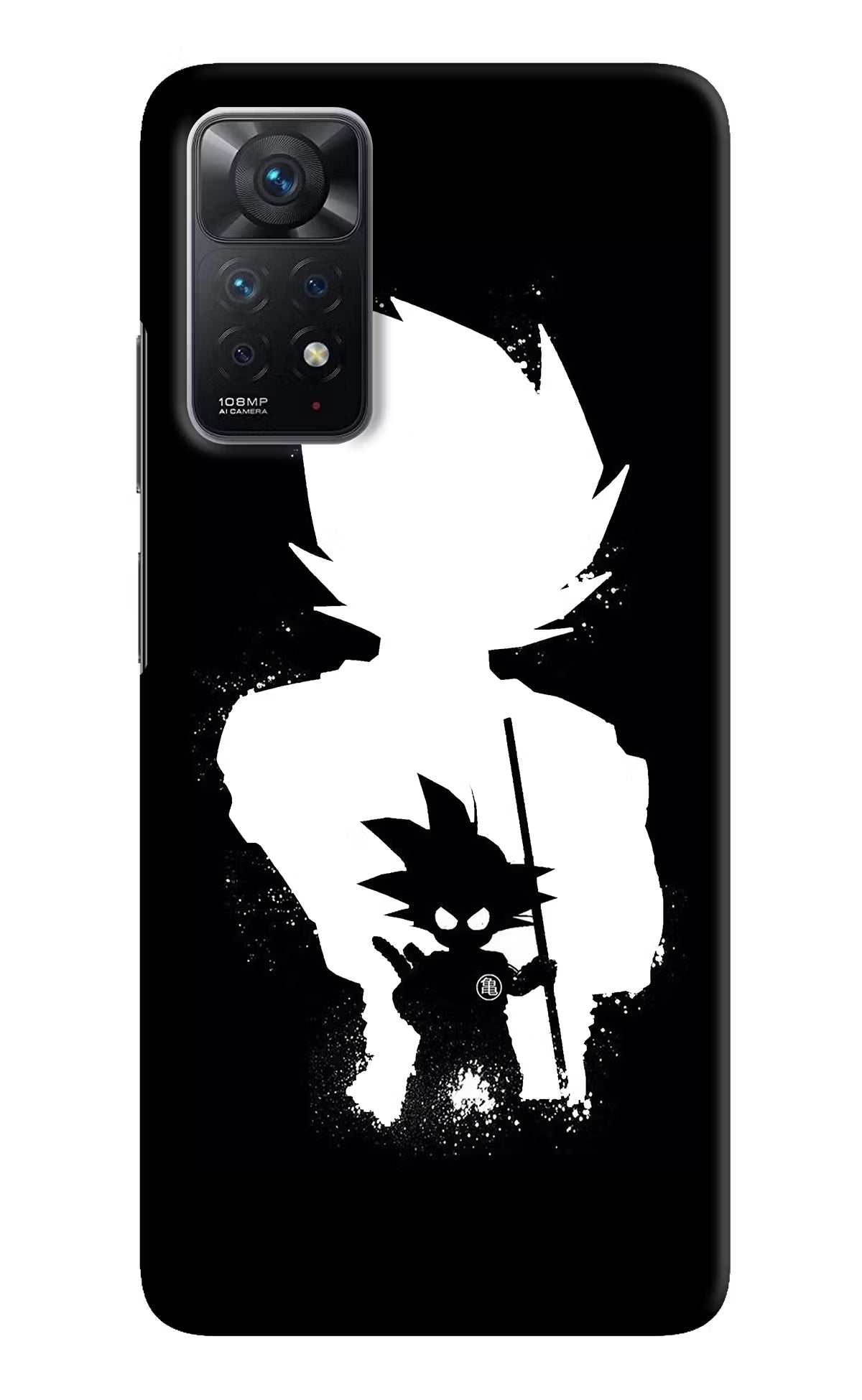 Goku Shadow Redmi Note 11 Pro Hard Case Back Cover by Casekaro