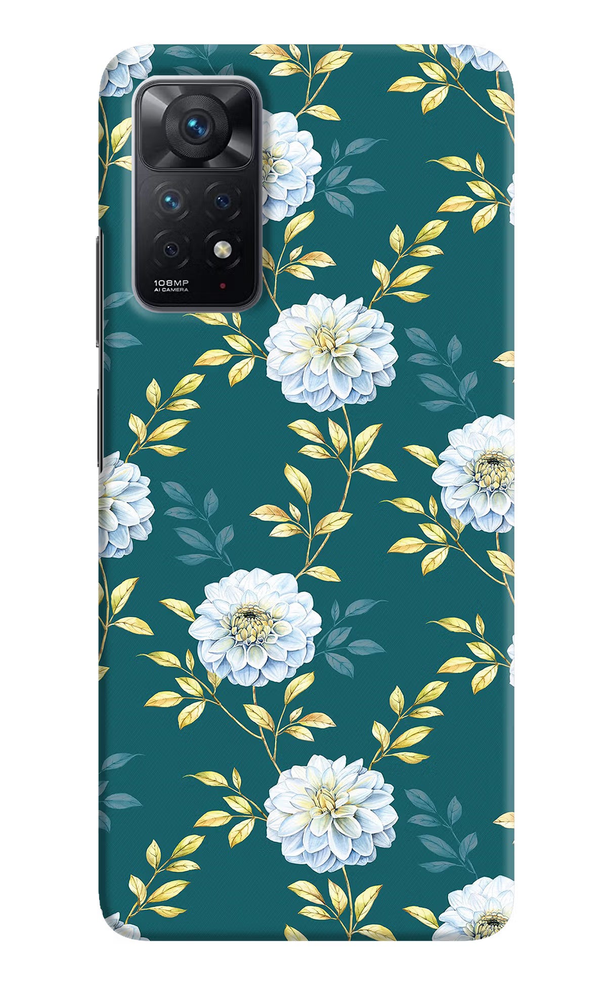 Flowers Redmi Note 11 Pro Hard Case Back Cover by Casekaro