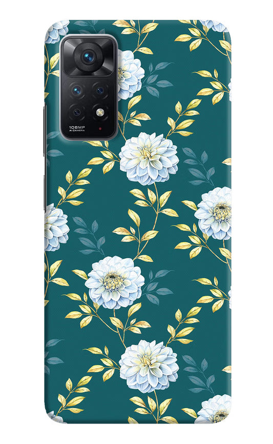 Flowers Redmi Note 11 Pro Hard Case Back Cover by Casekaro