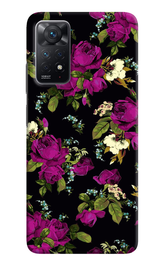Flowers Redmi Note 11 Pro Hard Case Back Cover by Casekaro