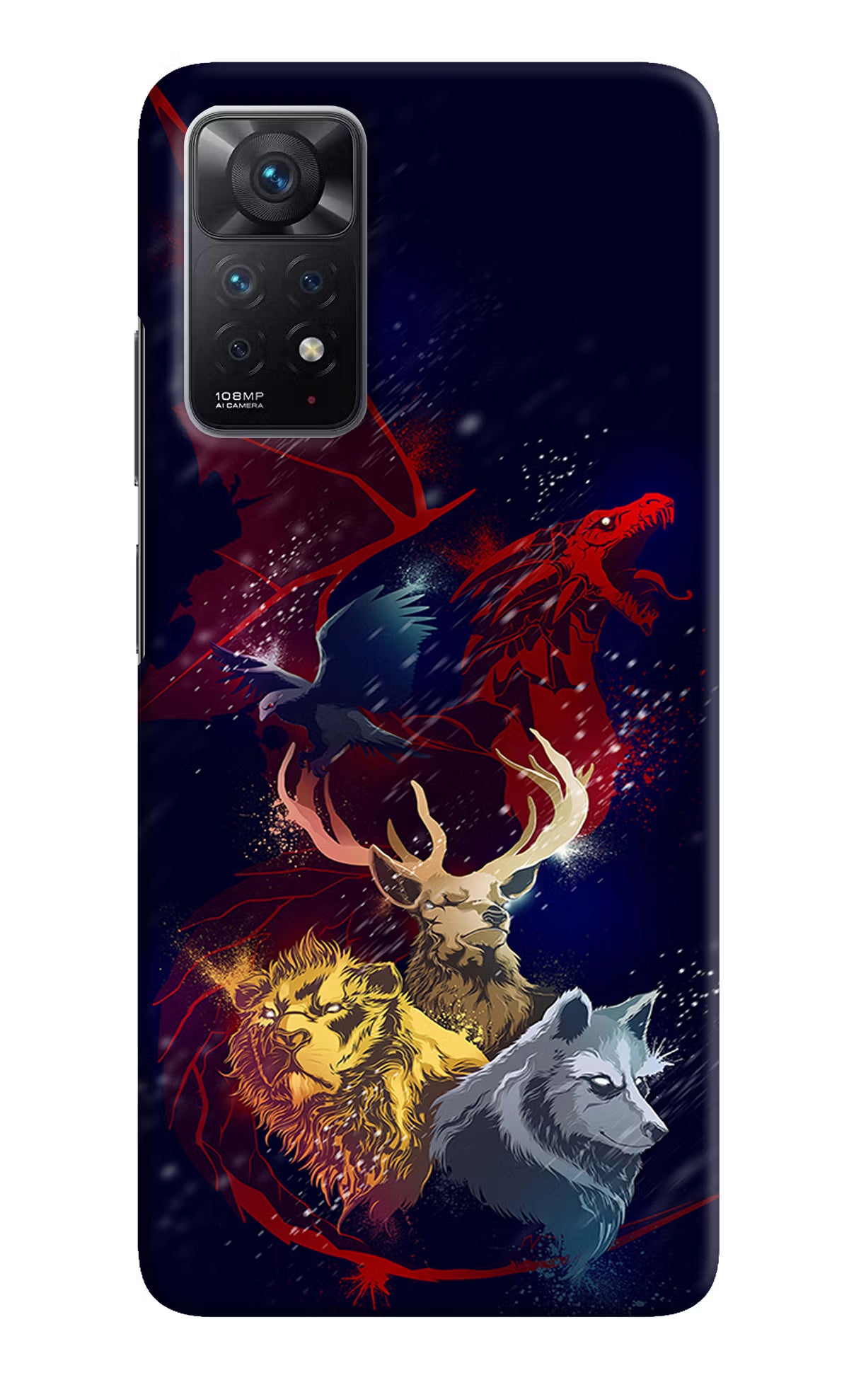 Game Of Thrones Redmi Note 11 Pro Hard Case Back Cover by Casekaro