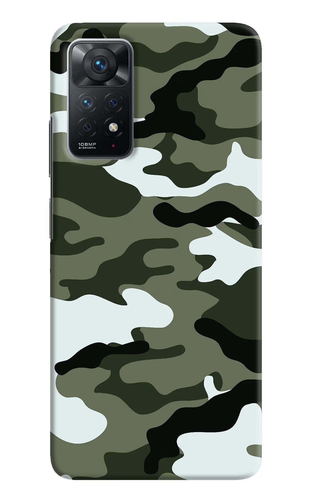 Camouflage Redmi Note 11 Pro Hard Case Back Cover by Casekaro