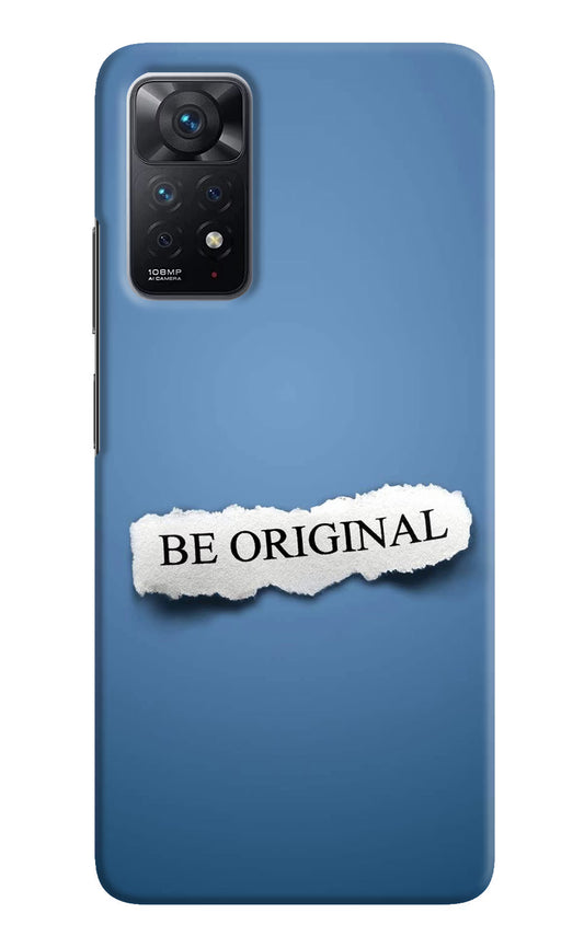 Be Original Redmi Note 11 Pro Hard Case Back Cover by Casekaro