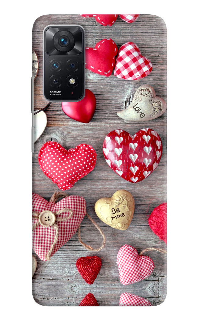 Love Wallpaper Redmi Note 11 Pro Hard Case Back Cover by Casekaro
