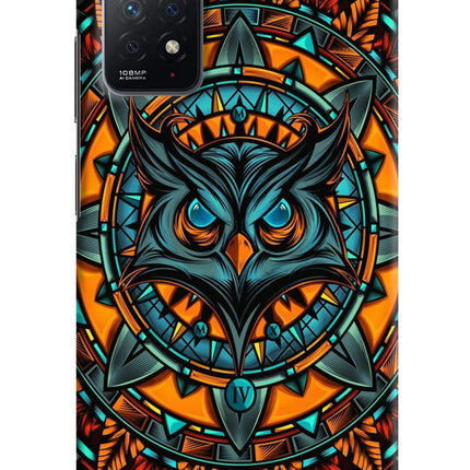 Angry Owl Art Redmi Note 11 Pro Hard Case Back Cover by Casekaro