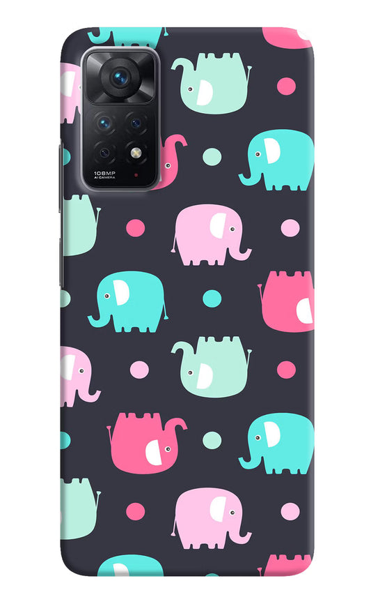 Elephants Redmi Note 11 Pro Hard Case Back Cover by Casekaro