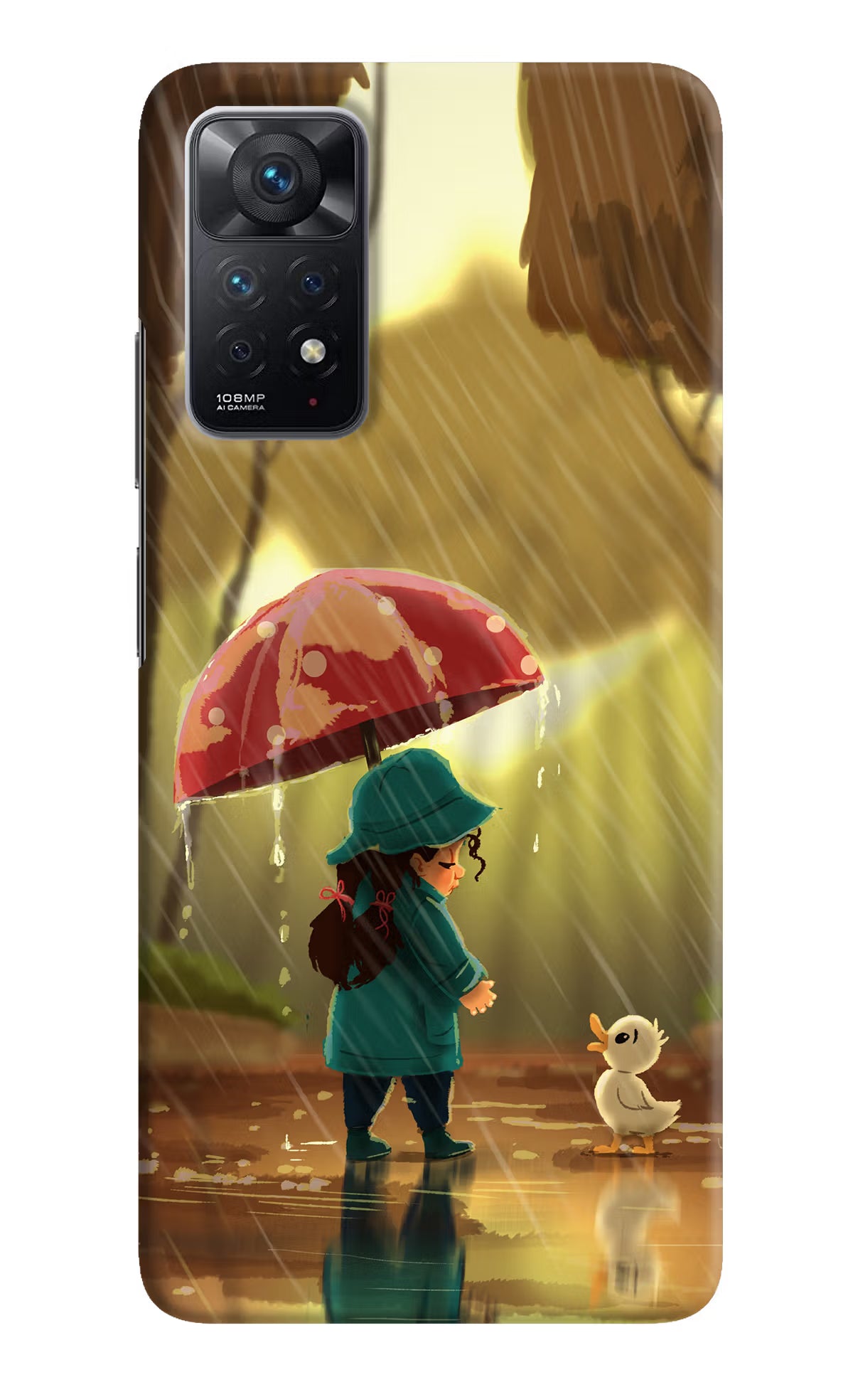 Rainy Day Redmi Note 11 Pro Hard Case Back Cover by Casekaro