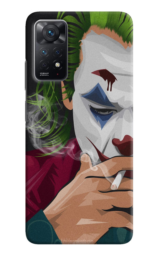 Joker Smoking Redmi Note 11 Pro Hard Case Back Cover by Casekaro